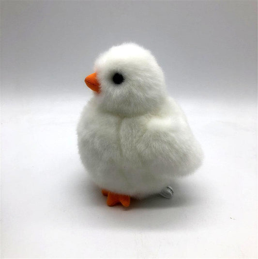 White Realistic Chick Plush Toy - Plushies