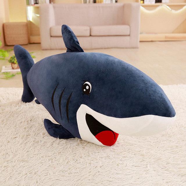 Giant Cartoon Sharks Stuffed Animals - Plushies