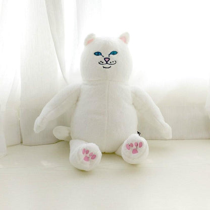17.5"  Kawaii Middle Finger Cat And Alien Plush Toy Dolls - Plushies