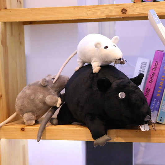 8" New Rat and Mouse Plush Toys - Plushies