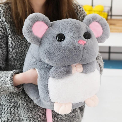 Super Soft Sleep Pillow Mouse Animal Plushie Stuffed Doll Toy - Plushies