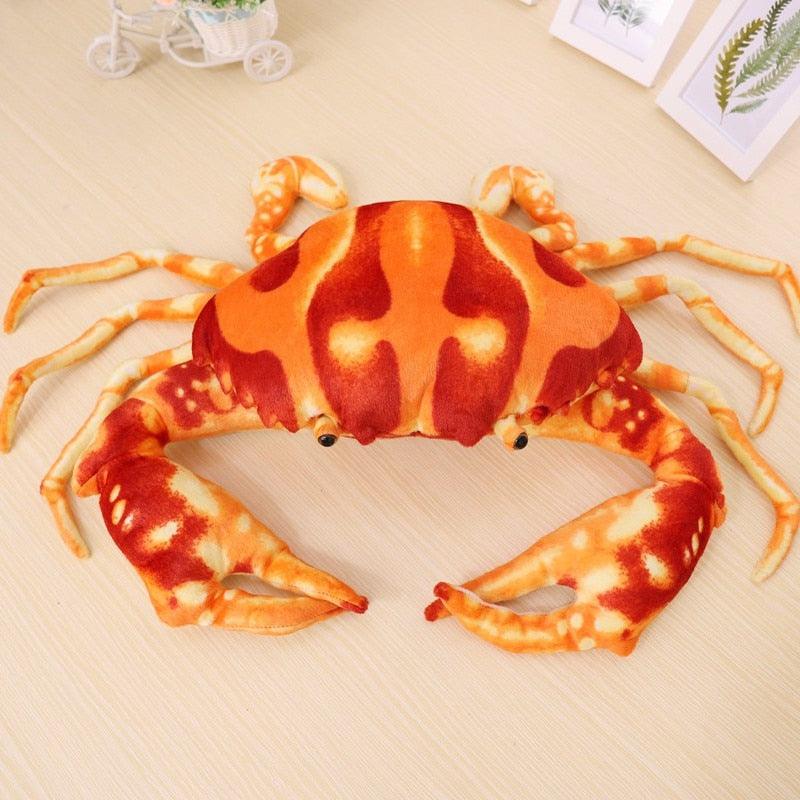 Simulation Crab Plush Toy Cartoon Creative Crab Stuffed Animal Doll - Plushies
