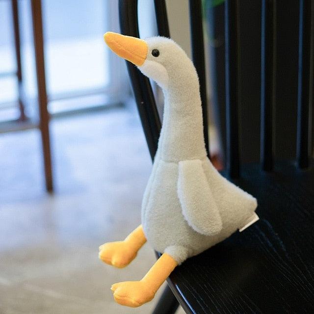 Simulation Fluffy Duck Plush Toy - Plushies