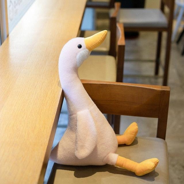 Simulation Fluffy Duck Plush Toy - Plushies