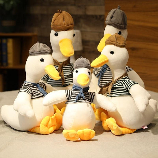 Lovely Painter Goose Plush Toy - Plushies
