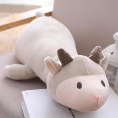 Giant Stuffed Animal Sheep & Fox Plush Toy Pillows - Plushies
