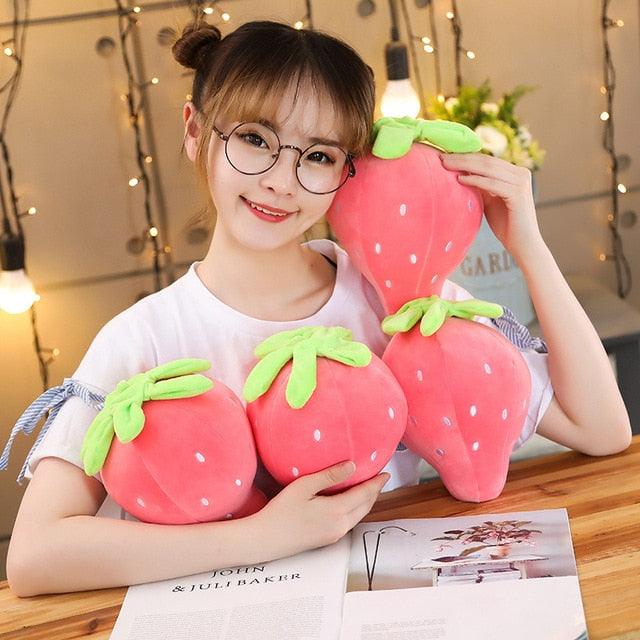 Stuffed Strawberry Plushies - Plushies