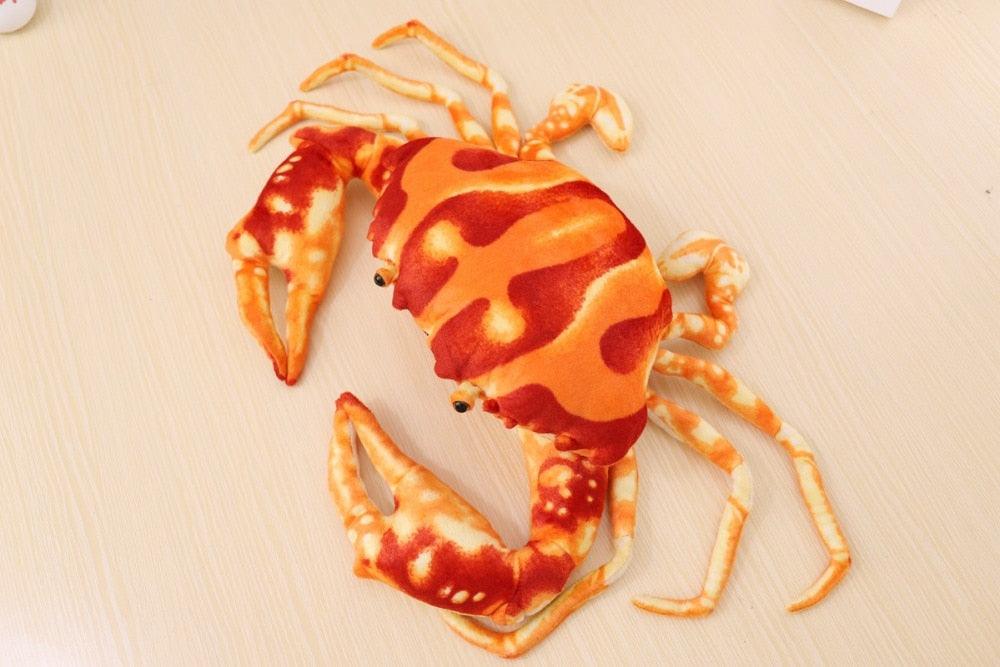 Simulation Crab Plush Toy Cartoon Creative Crab Stuffed Animal Doll - Plushies