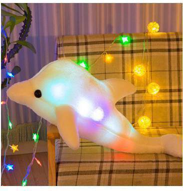 Light Up Dolphin Pillow Stuffed Toys - Plushies