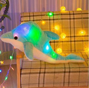 Light Up Dolphin Pillow Stuffed Toys