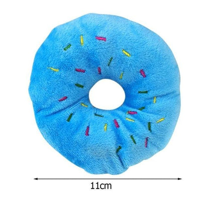 Funny Donut Pet Toy Plush - Plushies