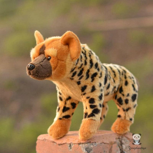 Stuffed Animal Toys Real Life Plush African Hyena Dog Doll - Plushies