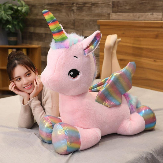Nice Huggable Cute Unicorn Plushy Toy - Plushies