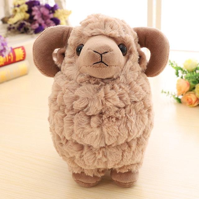 Lifelike Big Horned Sheep Ram Plushie - Plushies