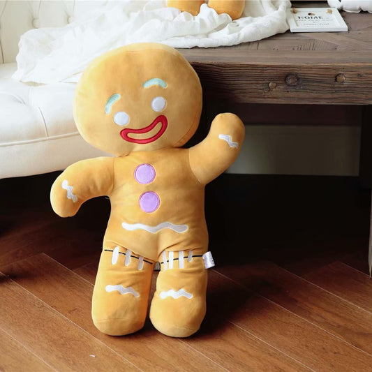 Cartoon Gingerbread Man Plush Toys - Plushies