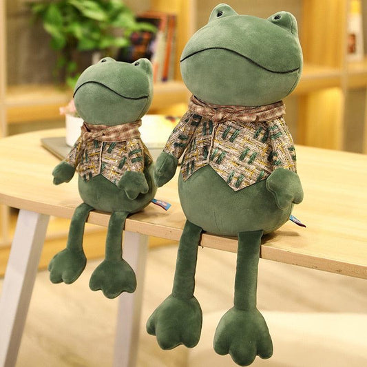 Lovely Kawaii Animals Badger Frog & Hedgehog Plush Toys - Plushies