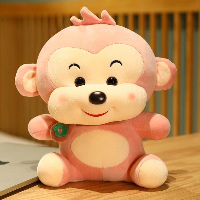 9" - 19.5" Cute Monkey Plush Toys with scarves - Plushies