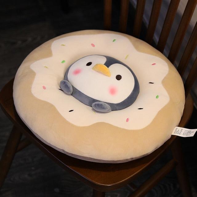 Creative Donut Round Shape Pillow - Plushies
