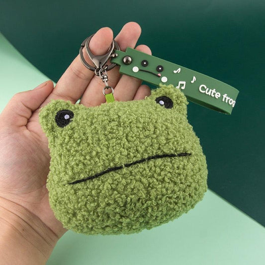 Mini Kawaii Frog Keychain Plushie - Plushies