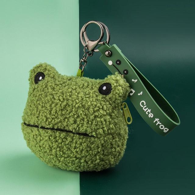 Mini Kawaii Frog Keychain Plushie - Plushies