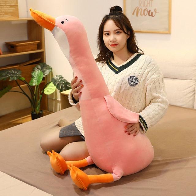 Big Goose Pillow Plushie Toy - Plushies