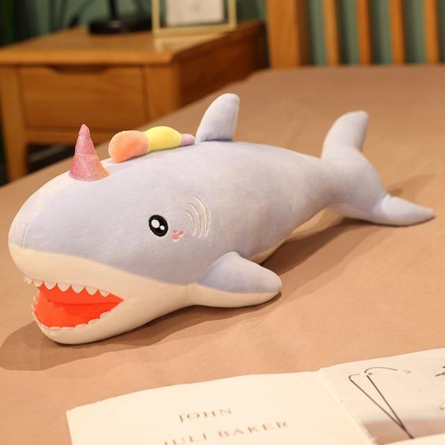 13" - 37"  Creative and Funny Unicorn Shark Plush Toys - Plushies