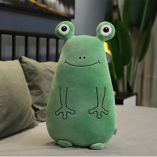 Soft Cute Squishy Cartoon Frog Plush Toy - Plushies