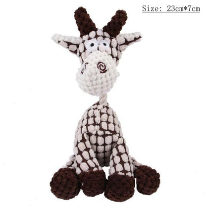 Fun Pet Toy Donkey Corduroy Shaped, Chew Toy For Puppy - Plushies