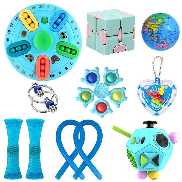 Fidget Toys Anti-stress Squishy Toy Relief Pack - Plushies