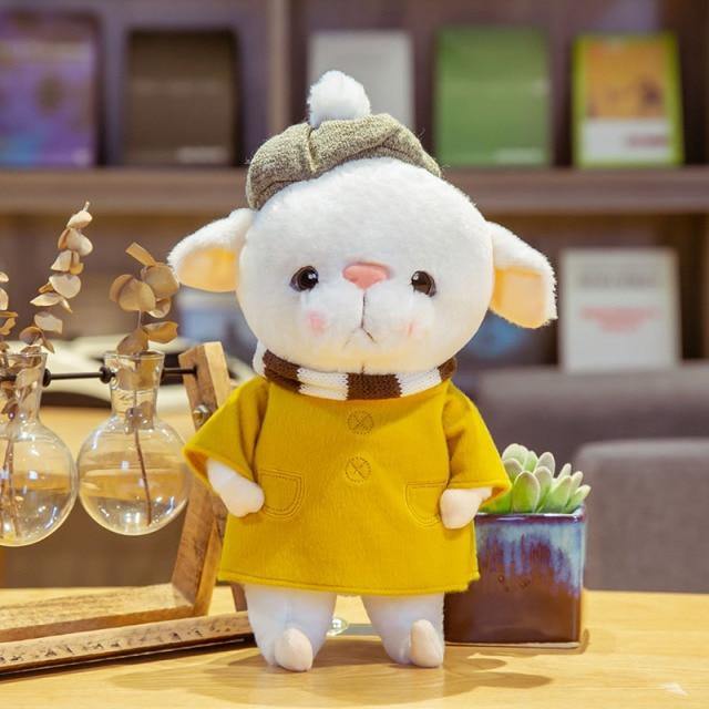 10" creative kawaii animals mouse, bunny and sheep plush stuffed toys - Plushies