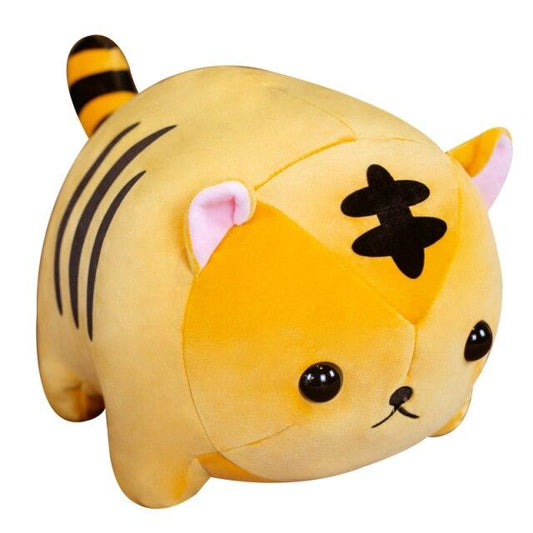 Chubby Tiger Plush Snuggle Pillow - Plushies
