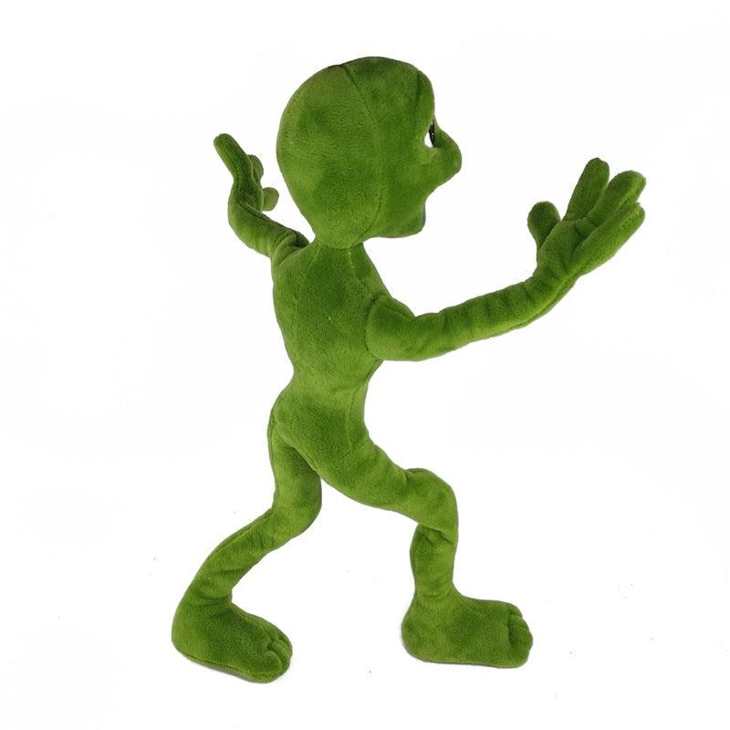 16.5" Dame Tu Cosita Green Dancing Alien Frog Plushie Toy - Plushies