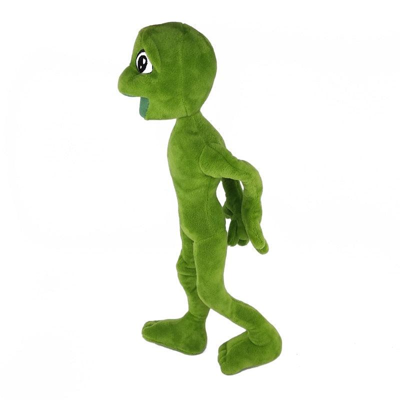 16.5" Dame Tu Cosita Green Dancing Alien Frog Plushie Toy - Plushies