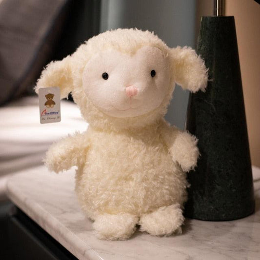Furry Lamb Animal Baby Plushies - Plushies
