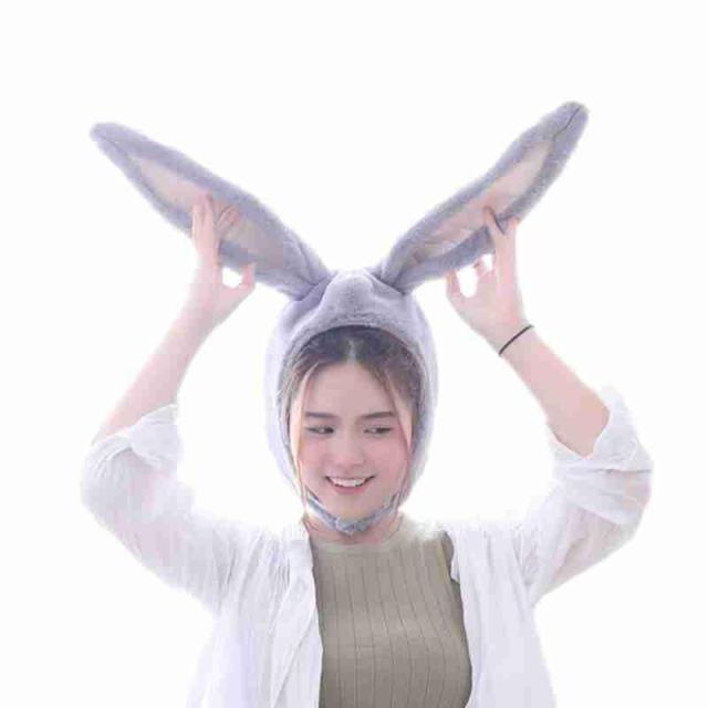Cute Plush Rabbit Bunny Ears Hat - Plushies