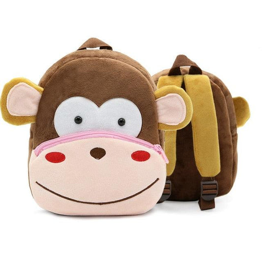 Manny the Monkey Plush Backpack for Kids - Plushies