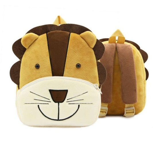 Lenny the Lion Plush Backpack for Kids - Plushies