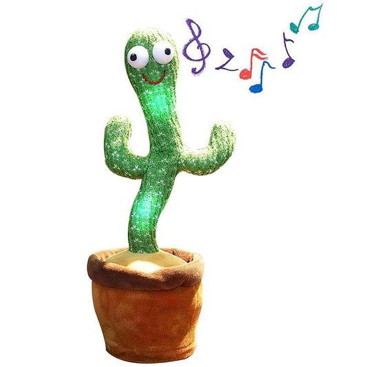 Electric Singing Cactus Plushie Toy - Plushies