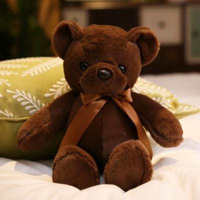 13" Chocolate Teddy Bear Plushie - Plushies