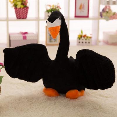 12" Black Swan Plush Toy - Plushies