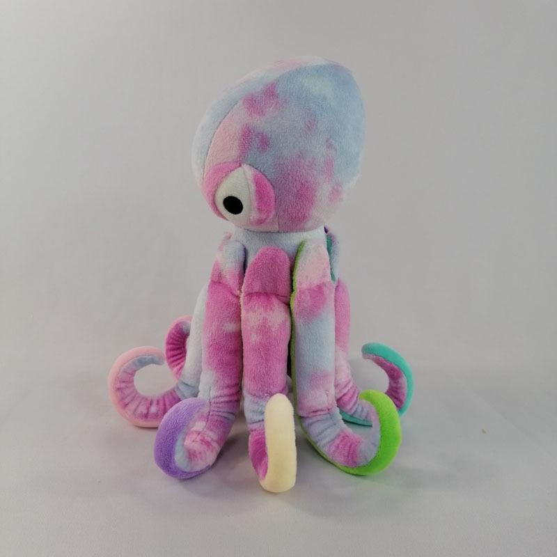 Detachable Rainbow Octopus Plush Toy - Plushies
