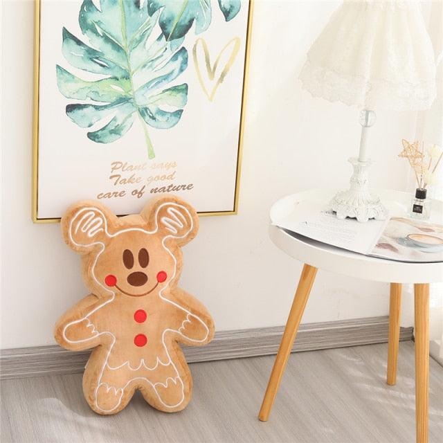 Super Soft  Gingerbread Cookie Scented Plush Pillow Toy - Plushies