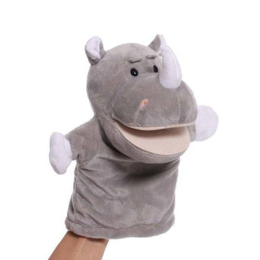 Rhino Hand Puppet - Plushies