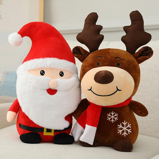 Santa Claus and Reindeer Plushies - Plushies