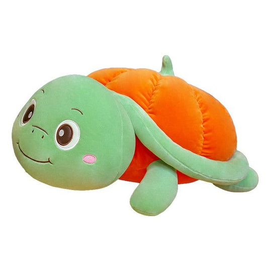 Kawaii Jumbo Pumpkin Turtle Plushie - Plushies