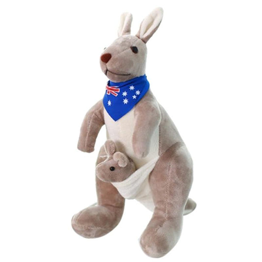 Sweet Mama Kangaroo Stuffed Animal - Plushies
