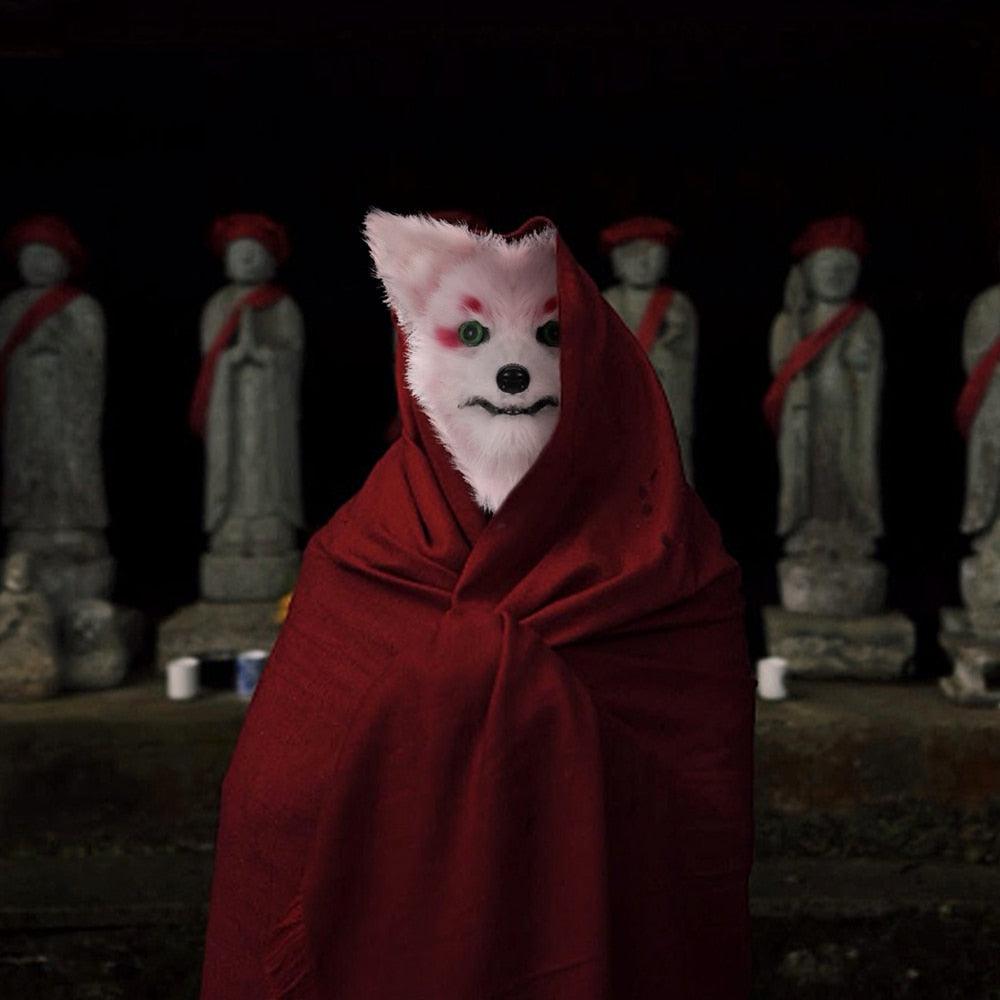 Halloween Pink Fox Mask - Plushies