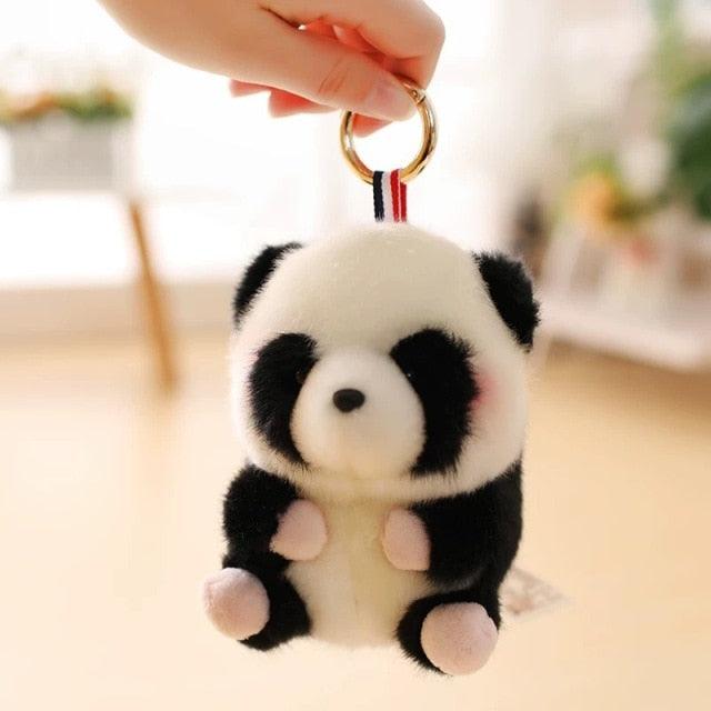 Ball Shape Panda Pandent Plush toy - Plushies