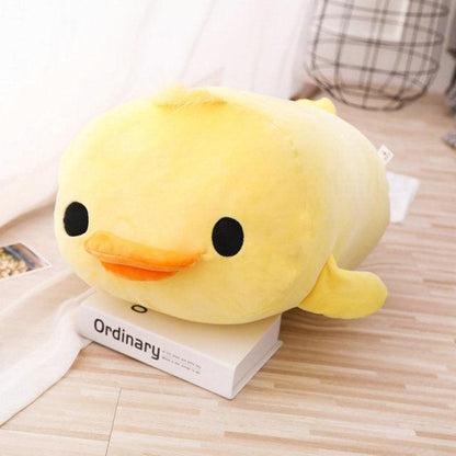 Yellow Duck Chicken Pillow Plush Toy - Plushies