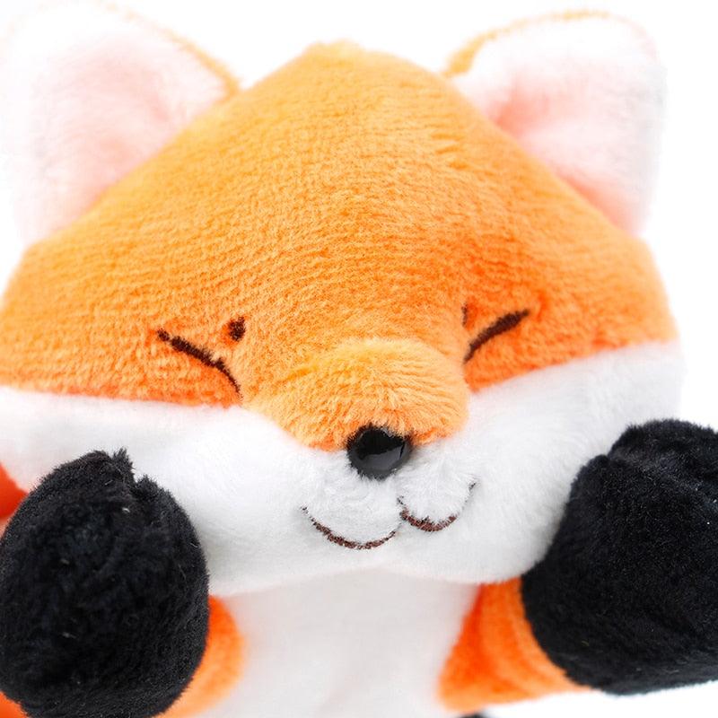 Cute Little Fox Doll Cartoon Plush Toy Broch Pin - Plushies